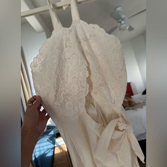 NWT Tach Clothing Marguerite Cutwork Embroidered Dress, S - Picture 8 of 9